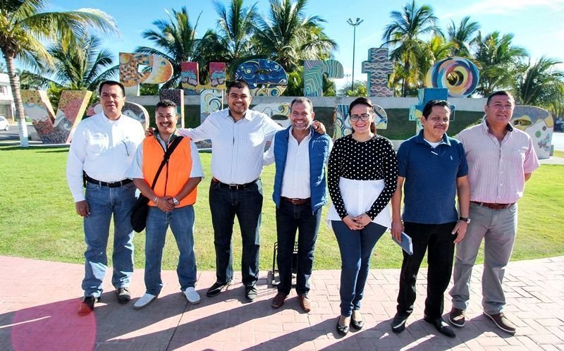 En marcha, rehabilitación del sistema de riego de Av. de ingreso