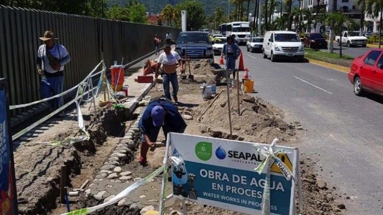 Realiza Seapal trabajos en la red de agua potable