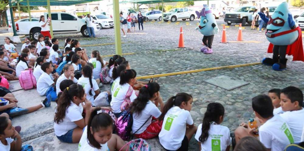 Seapal: fortalecen niños sus valores en torno al cuidado del agua