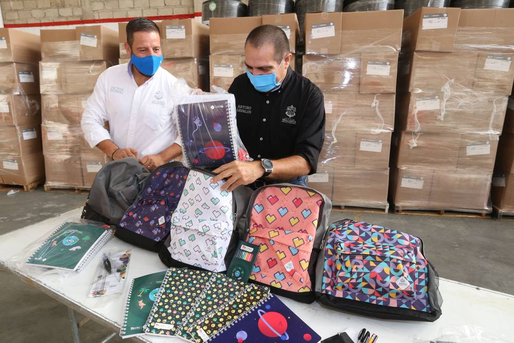 Se recibirán del programa ‘Recrea‘ 9 mil paquetes de útiles escolares