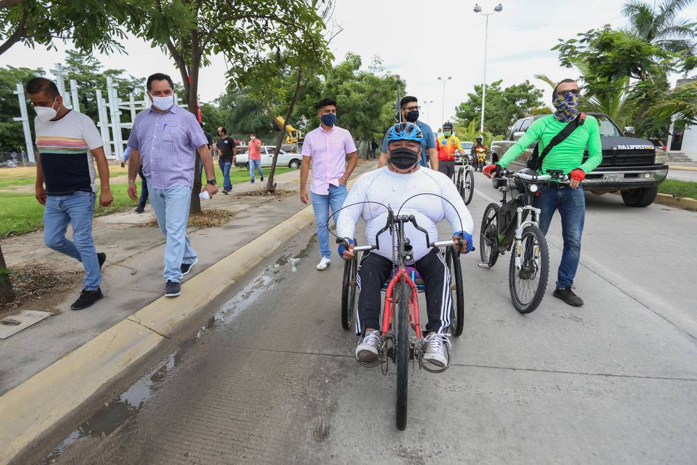 Impulsa Dávalos proyecto de sistema de ciclovías en la ciudad