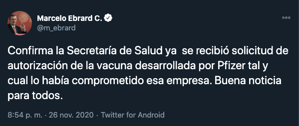 FireShot Capture 025 1 Marcelo Ebrard C. en Twitter Confirma la Secretaría de Salud ya twitter.com