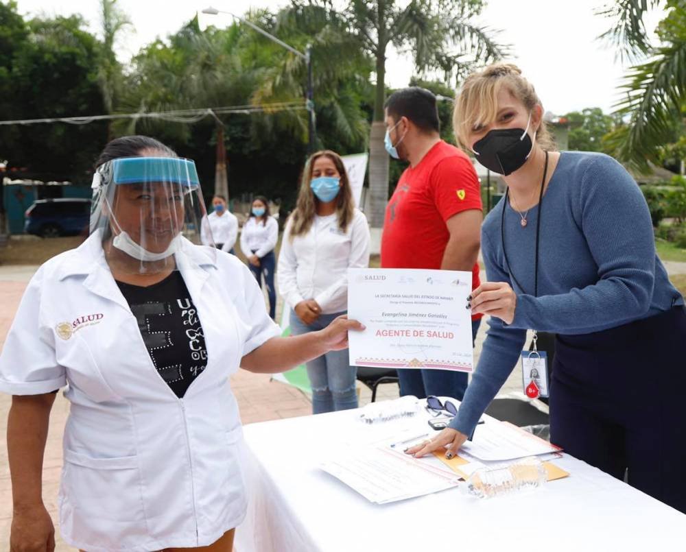 Certifican a Higuera Blanca como «Comunidad Promotora de la Salud»