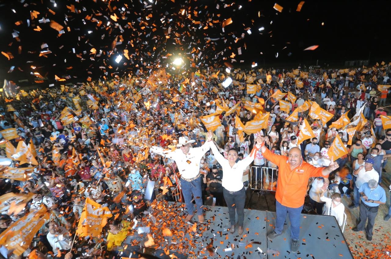 Lupita Guerrero cerró campaña