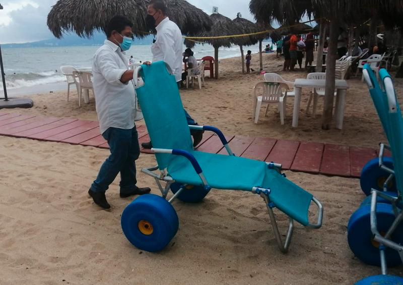 Playa FIBBA Nuevo Vallarta se convertirá en playa incluyente Playa FIBBA Nuevo Vallarta se convertirá en playa incluyente