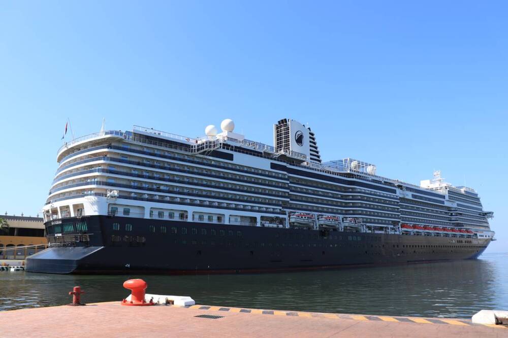 Arribó por primera vez el crucero Koningsdam a Puerto Vallarta