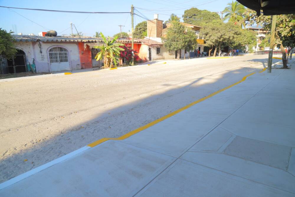 rehabilitación de la calle Río Danubio