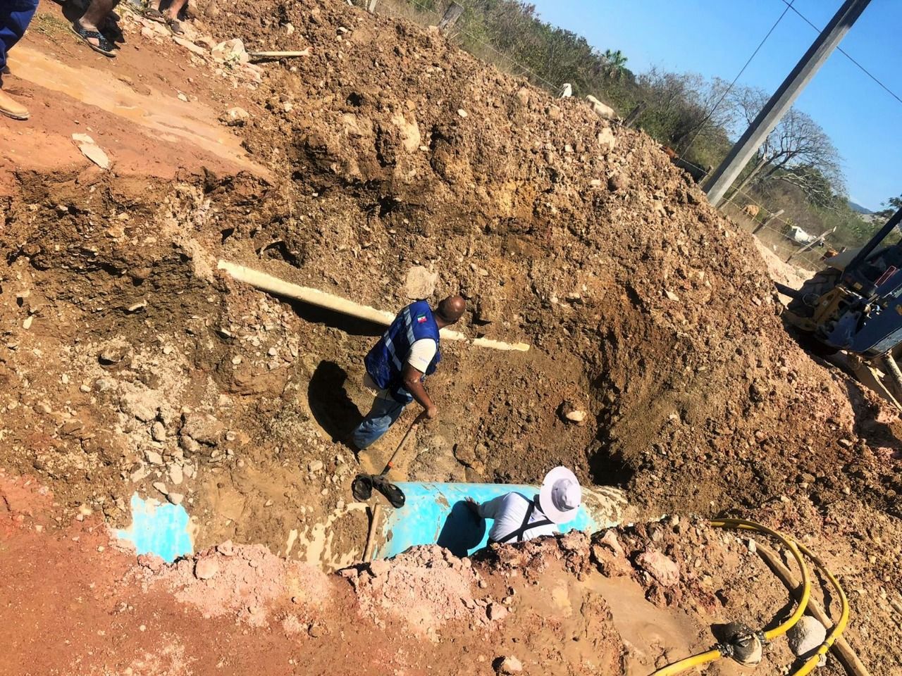 Concluye SEAPAL reparación en línea de bombeo que abastece a El Pitillal 2 COMUNICADO 353 4