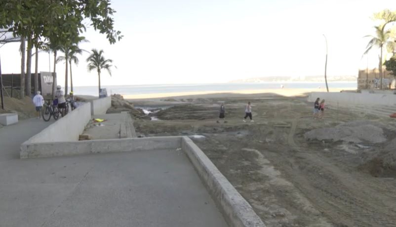 Construcción en Arroyo del Indio evita conexión vehicular en Bucerías