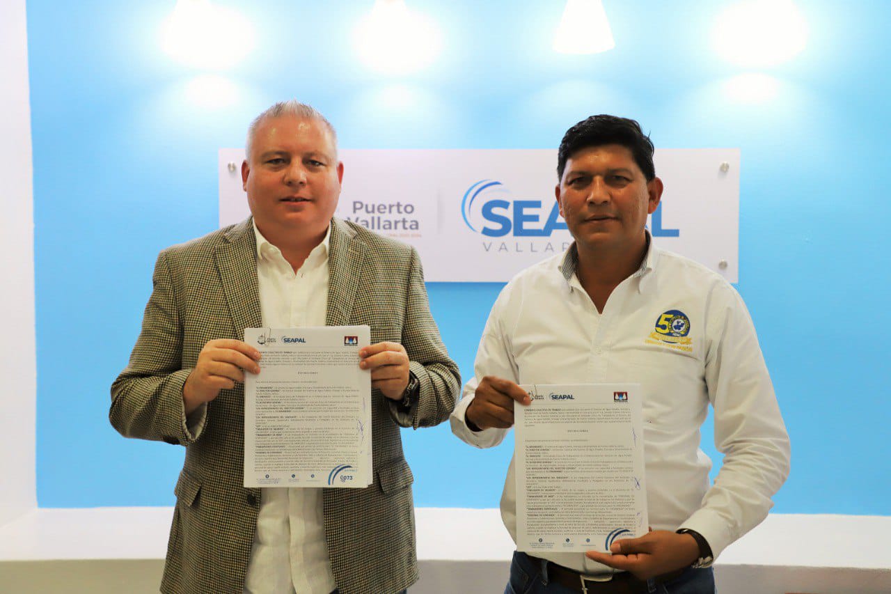 Trabajan SEAPAL Vallarta y su sindicato en armonía 1 COMUNICADO 460 1