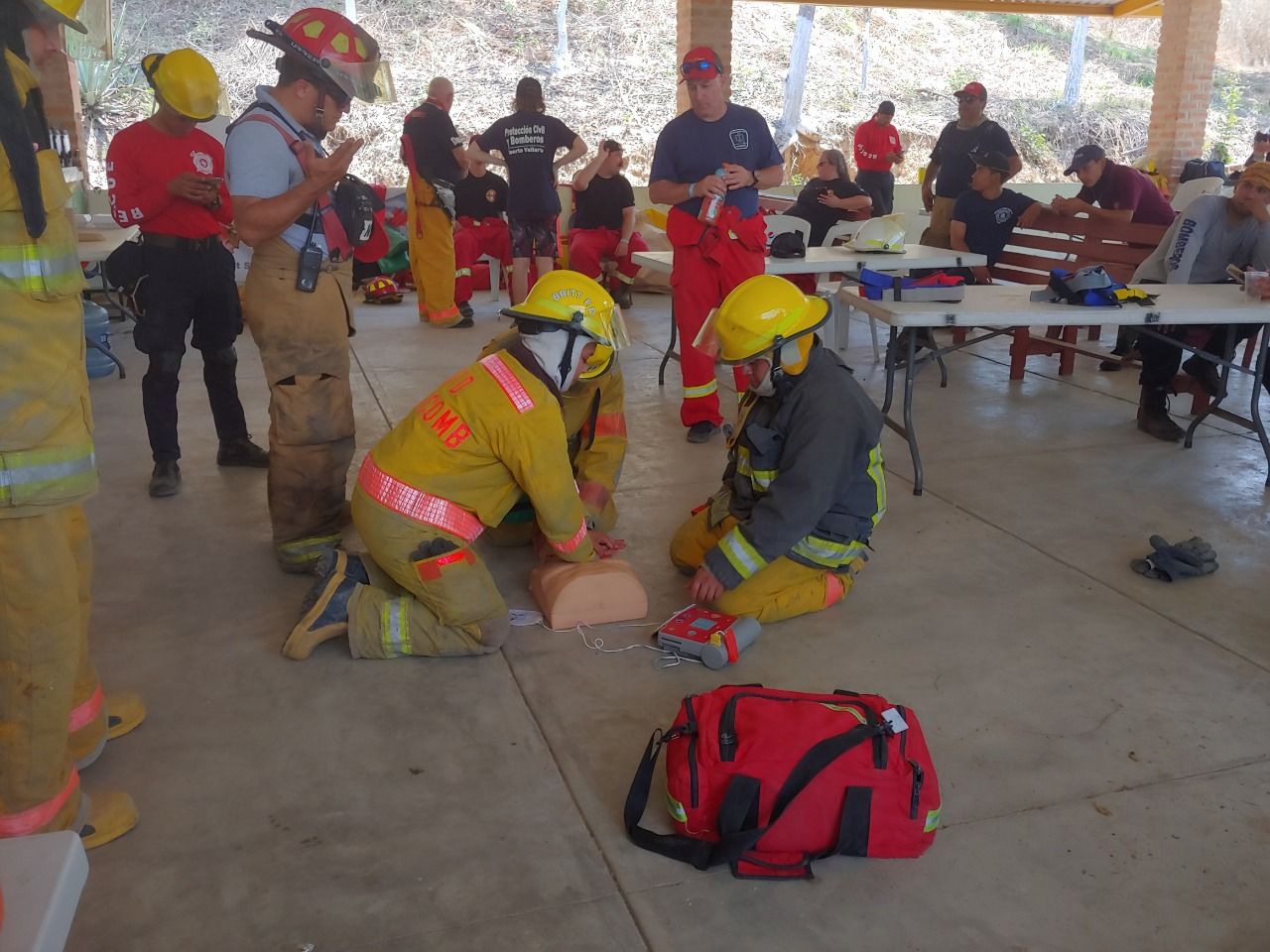 Concluye con éxito Simposio de Capacitación Bomberil Concluye con éxito Simposio de Capacitación Bomberil