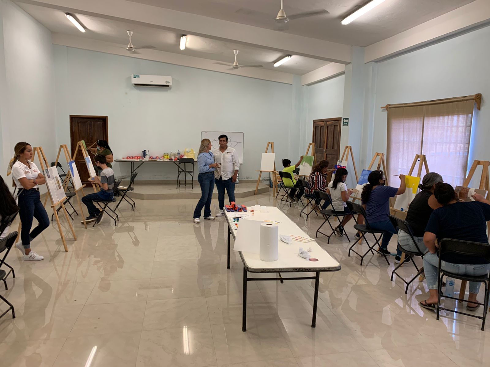Con importante participación se lleva a cabo Taller de Pintura en Óleo 5 Pintura en Óleo