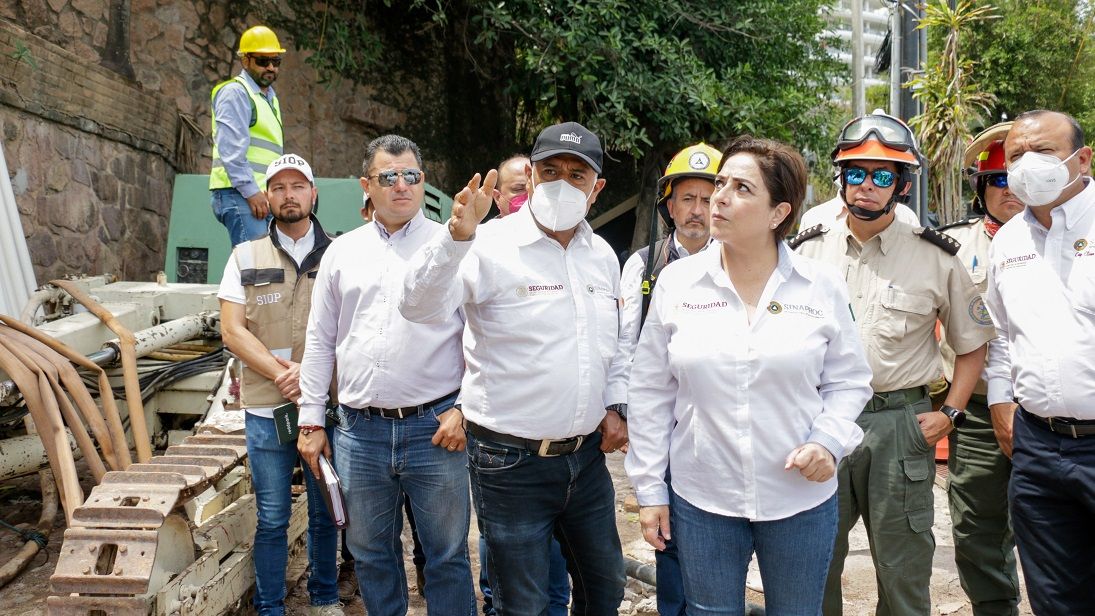 Deslizamiento en la zona de Amapas: Aseguran la estabilidad del terreno Deslizamiento en la zona de Amapas: Aseguran la estabilidad del terreno
