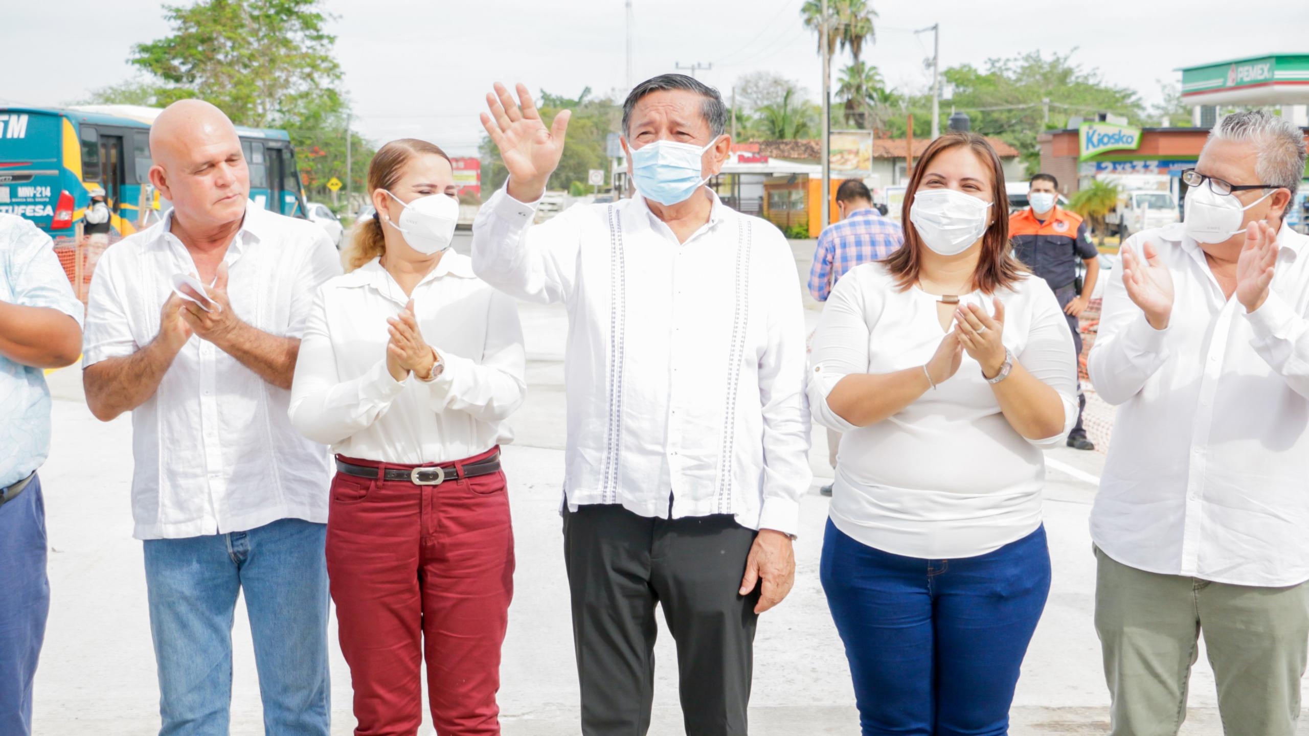 Inaugura Profe Michel primera etapa del dren pluvial Las Juntas Inaugura Profe Michel primera etapa del dren pluvial Las Juntas