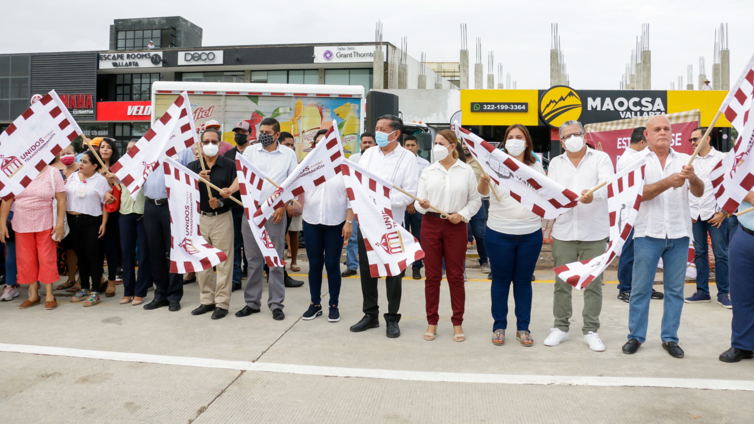 Inaugura Profe Michel primera etapa del dren pluvial Las Juntas 9 dren pluvial Las Juntas