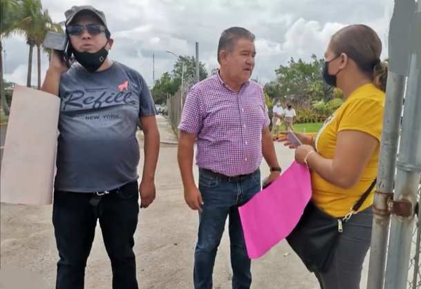 Gobernador Miguel Ángel Navarro ignoró a los familiares de María Fernanda, la menor desaparecida