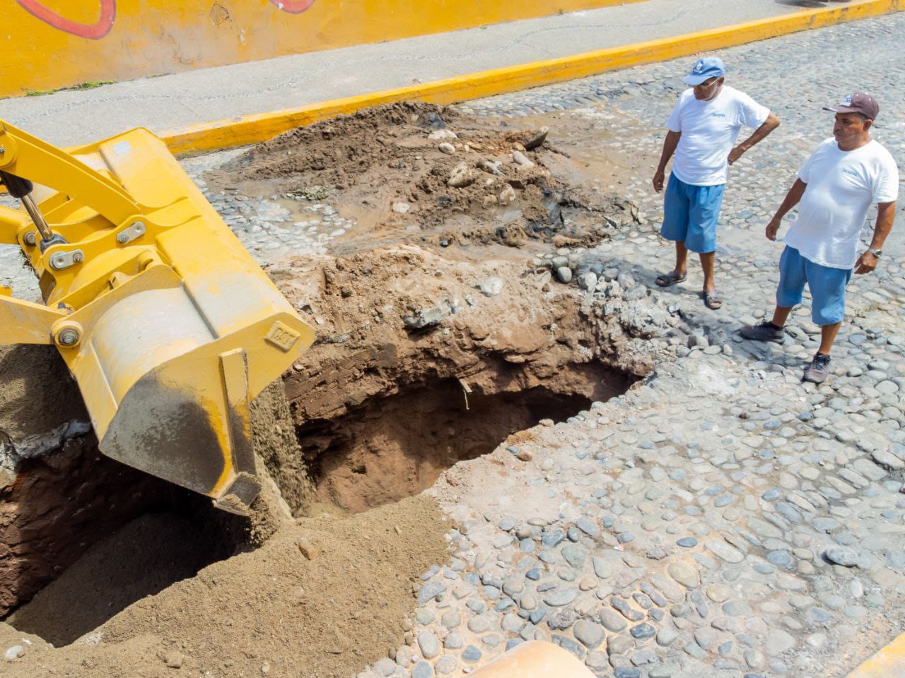 Atiende SEAPAL oportunamente colapso del subcolector Morelos 3 Morelos