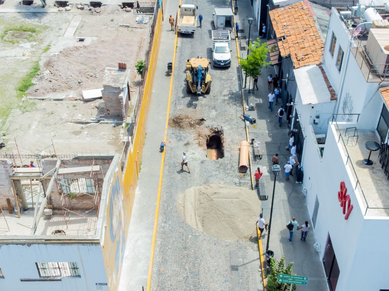 Atiende SEAPAL oportunamente colapso del subcolector Morelos 2 Morelos