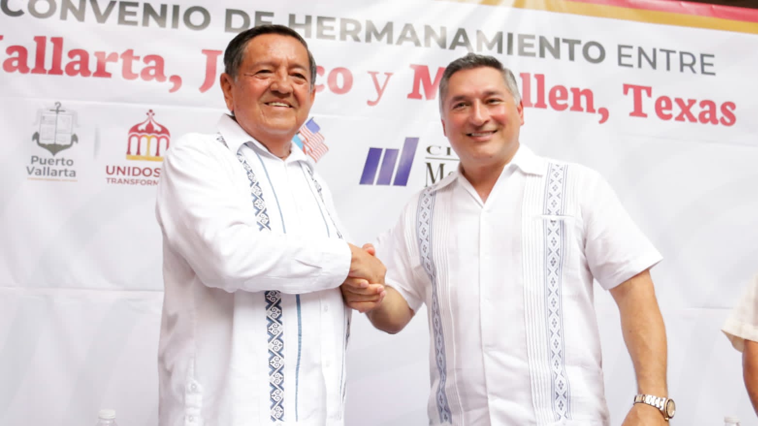 Puerto Vallarta y McAllen, Texas, sellan sus lazos de amistad