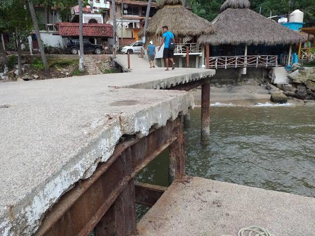 Ordenarán logística en muelle de Boca de Tomatlán por rehabilitación