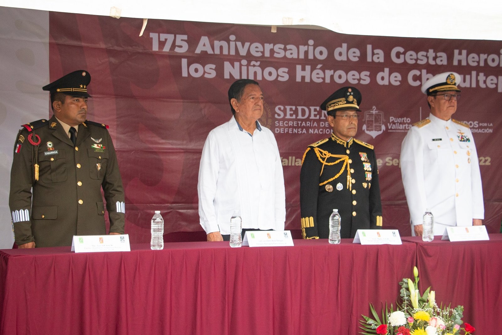 Conmemoran los 175 años de la Gesta de los Niños Héroes