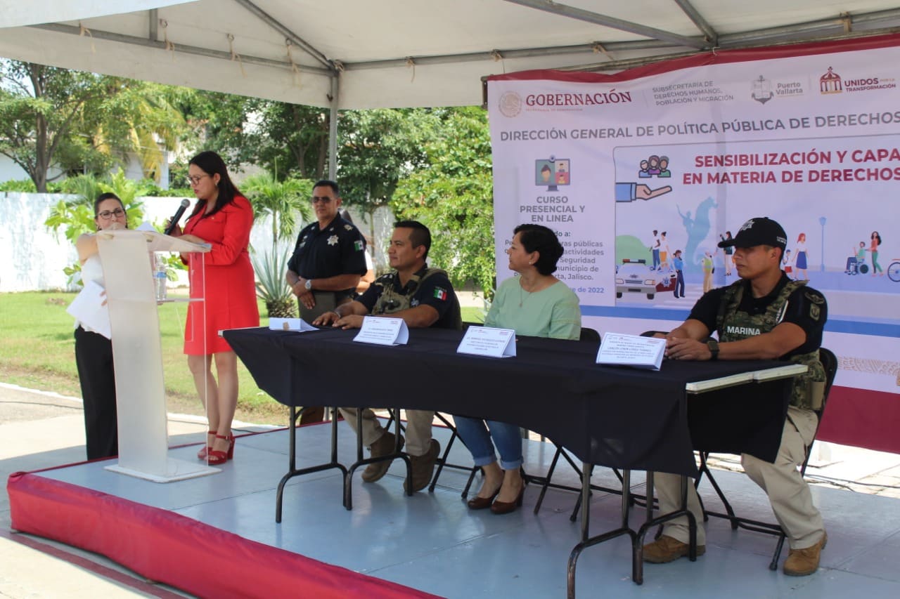 Clausuran curso sobre  Derechos Humanos a policías municipales