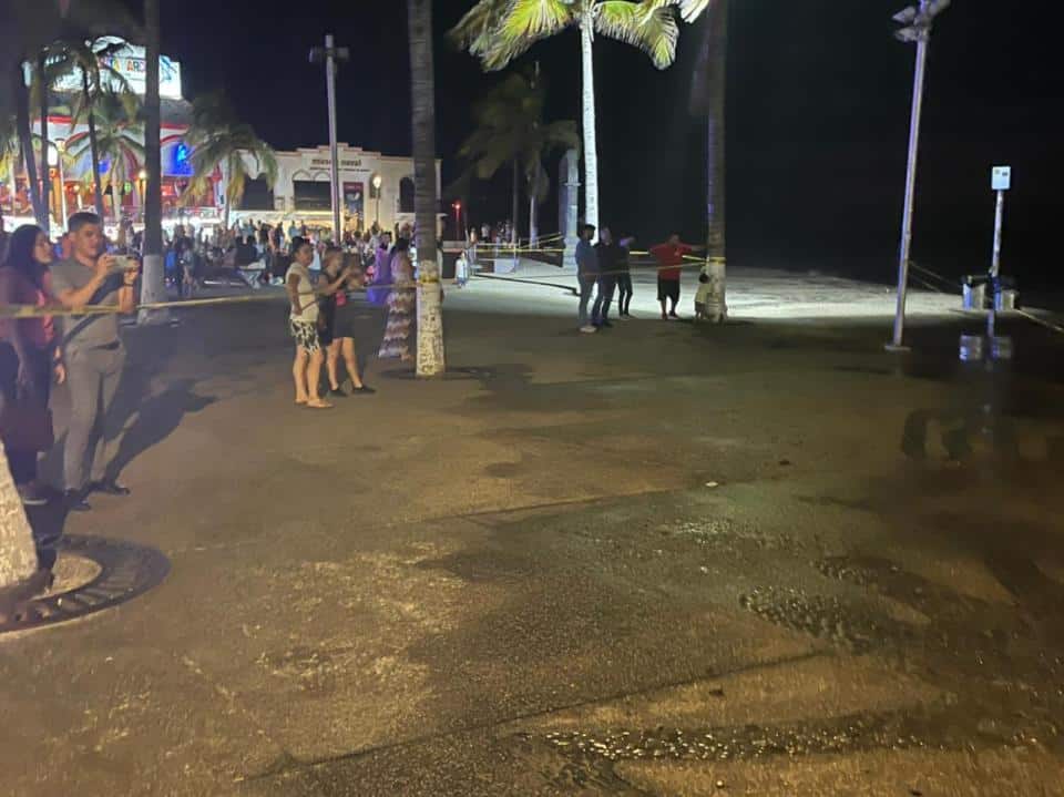 Alto oleaje en Puerto Vallarta