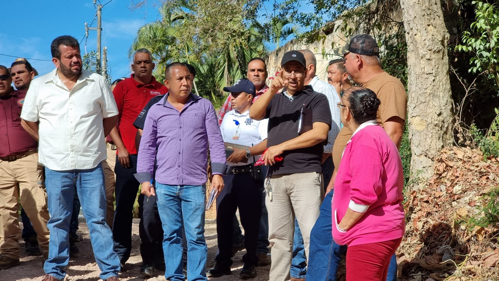 Rehabilitan espacios públicos en la comunidad de Playa Grande