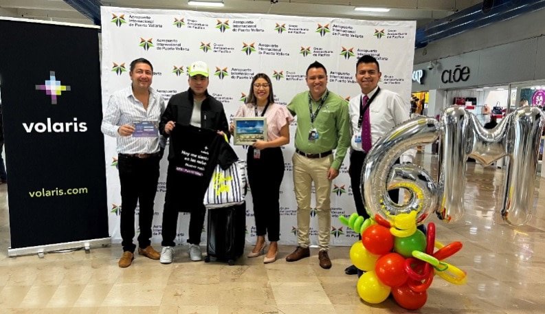 Logra Puerto Vallarta el récord de 6 millones de pasajeros en el aeropuerto internacional