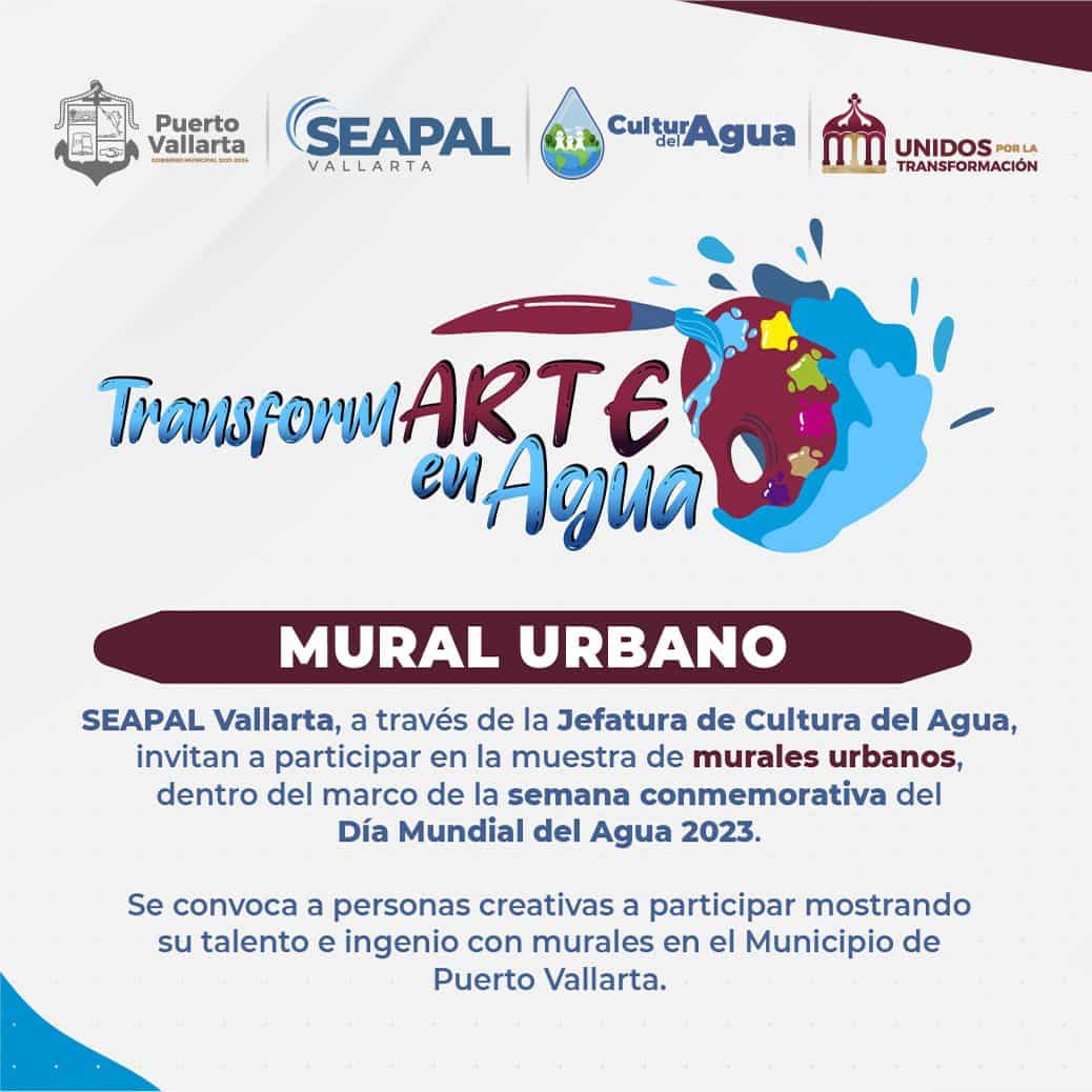 Invitan a participar en el concurso de Murales “TransformArte en Agua” 1 COMUNICADO 1387 1