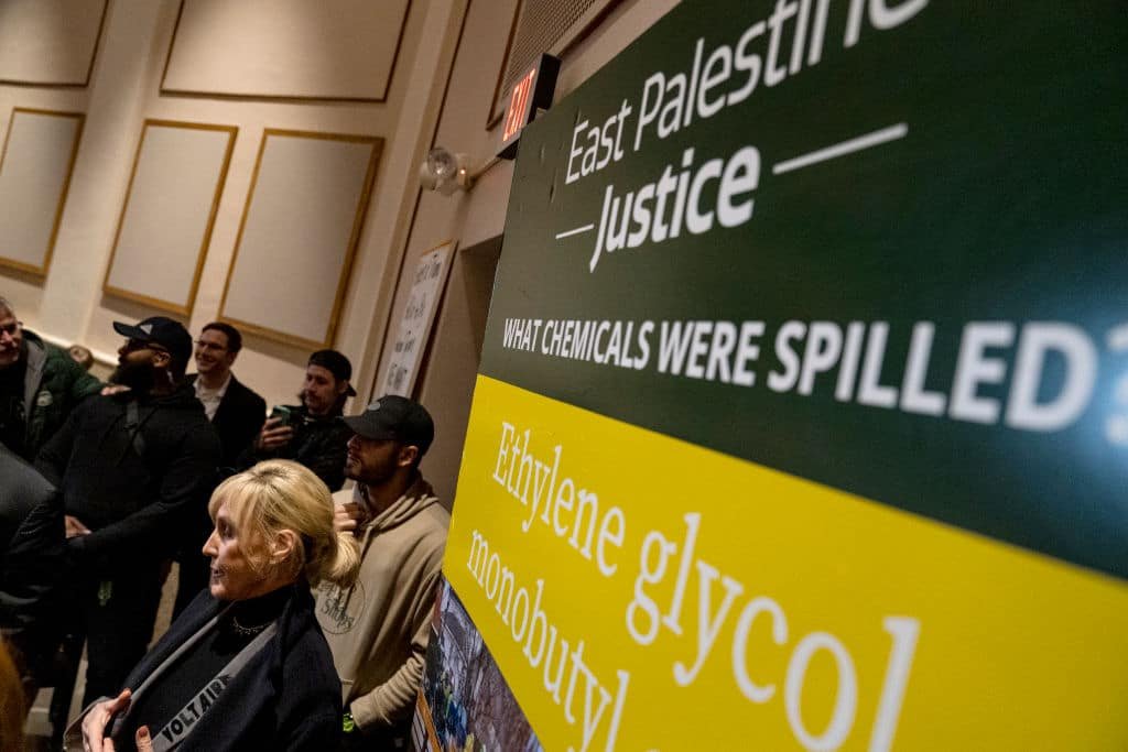 derrame tóxico de Ohio