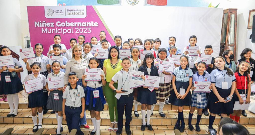 Se realiza el concurso “Niñez Gobernante 2023” 1 Niñez Gobernante