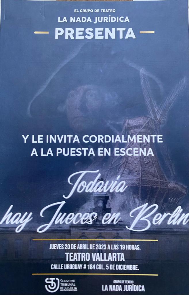 Enorme interés por la obra “Todavía hay jueces en Berlín”