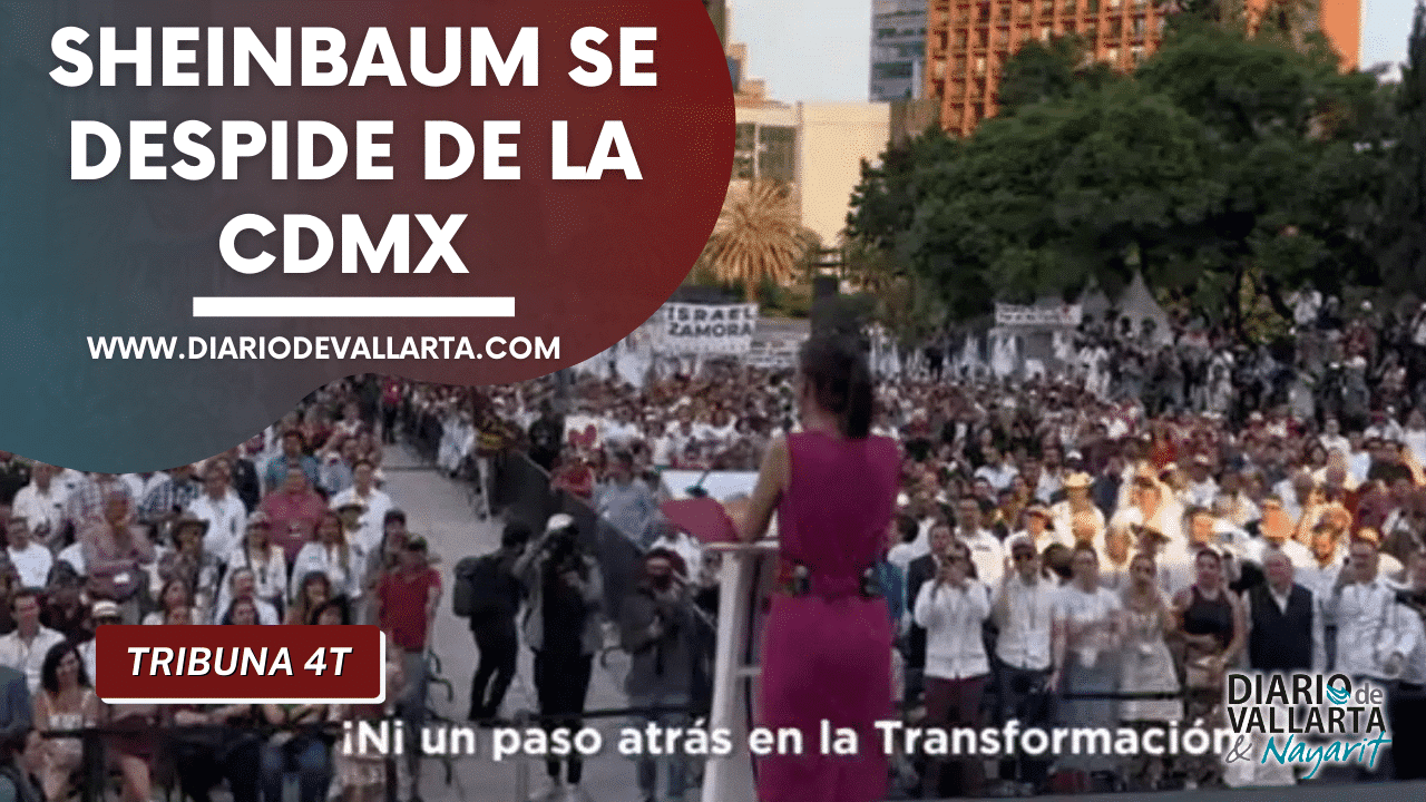 Sheinbaum se despide de la CdMx para buscar candidatura presidencial