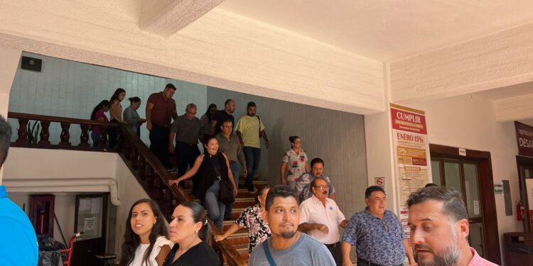 Puerto Vallarta participa en el Segundo Simulacro Nacional 2023