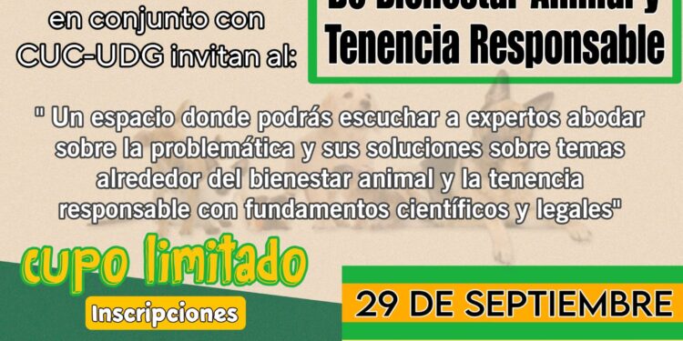 Todo listo para la segunda edición del Foro de Bienestar Animal