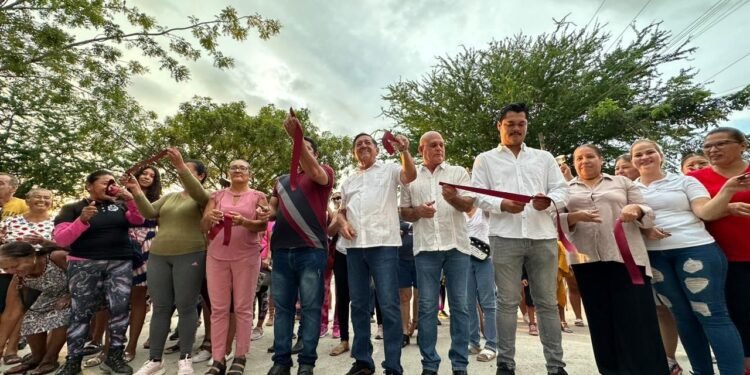 Profe Michel completa rehabilitación de Avenida Las Palmas en su etapa final