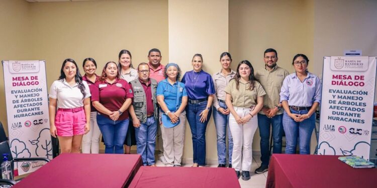 Bahía de Banderas inicia la reforestación después del paso del Huracán Lidia