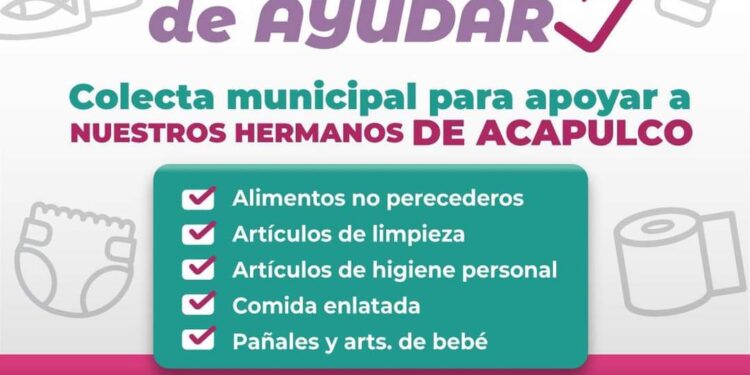 Bahía de Banderas se solidariza con Acapulco tras el paso del Huracán Otis Bahía de Banderas se solidariza con Acapulco tras el paso del Huracán Otis