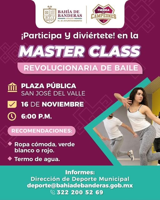 Master Class revolucionaria