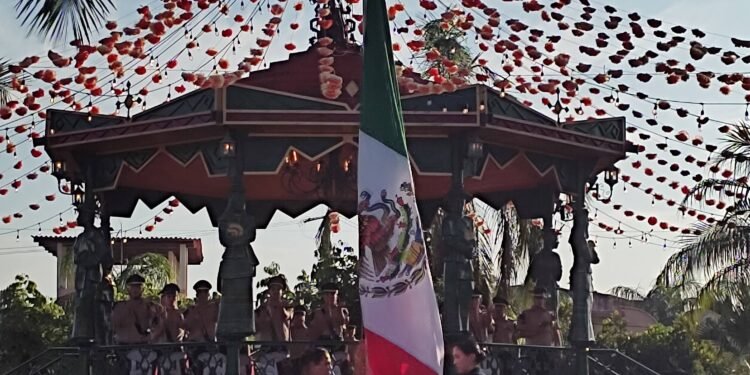 Ceremonia y Desfile de la Revolución en Badeba