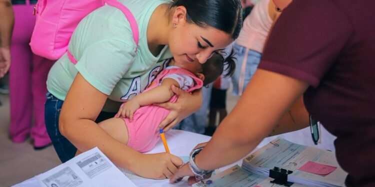 Apoyo del Programa Bienestar para las mujeres en Bahía de Banderas