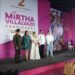 Mirtha Villalvazo rinde su segundo informe
