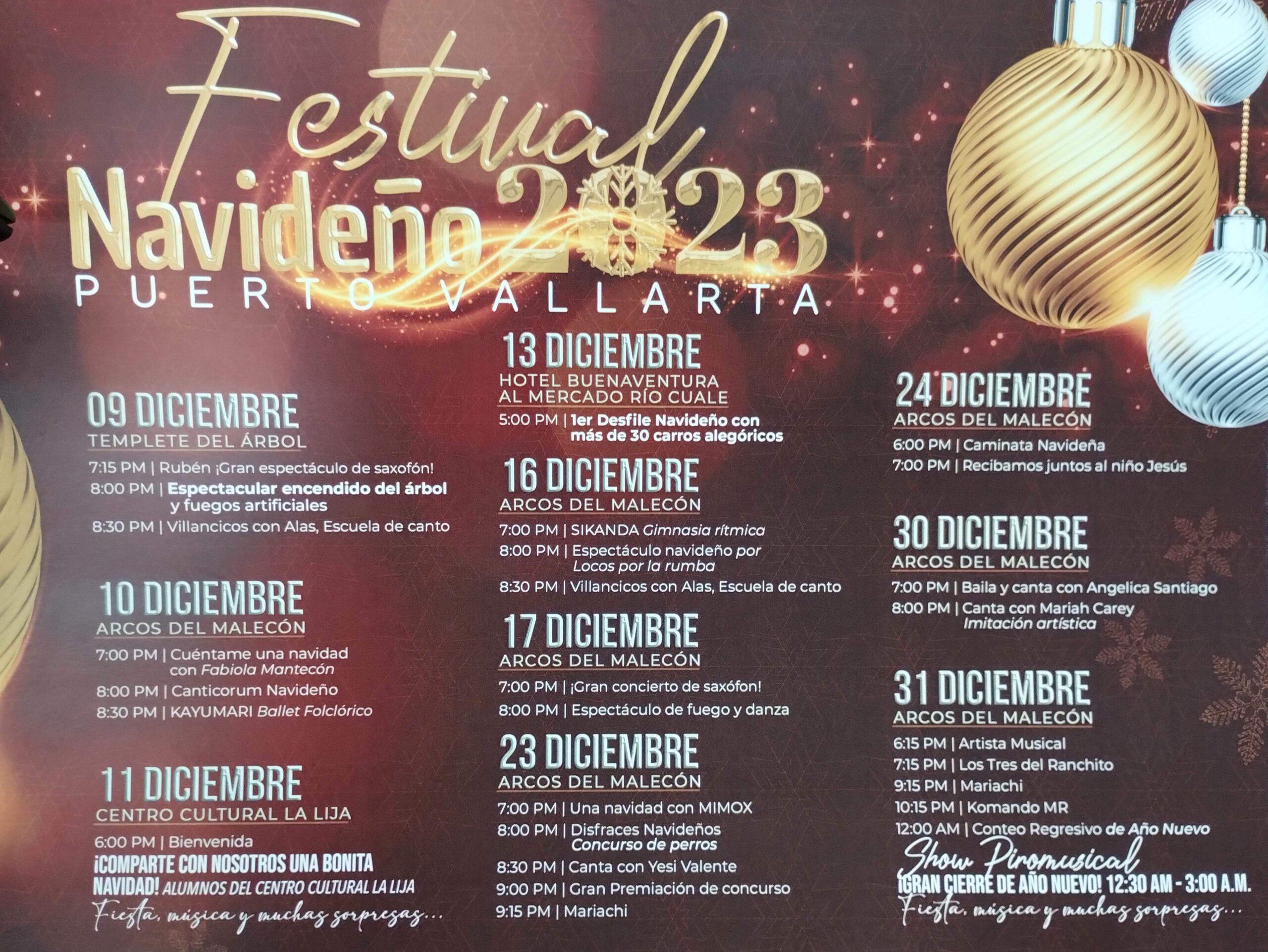 Presentan el Festival Navideño 2023 1 programa