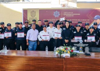 Compromiso y Excelencia: Graduación de 227 Elementos en el Curso de Formación Policial en Bahía de Banderas