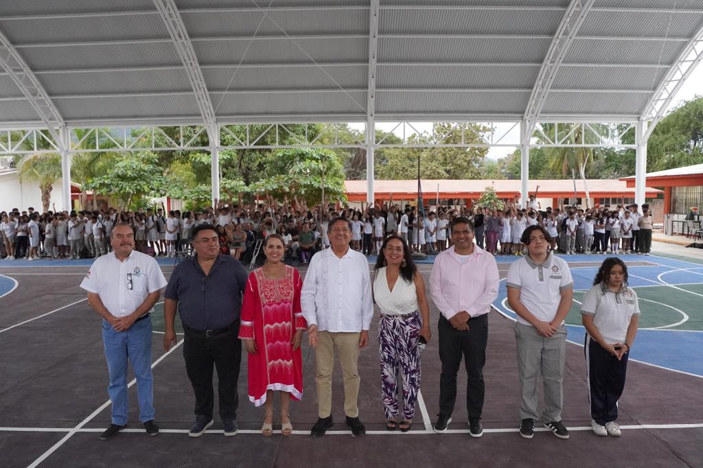 Inauguración del Domo en la Secundaria Nº 132: Un espacio versátil para la comunidad 1 Domo