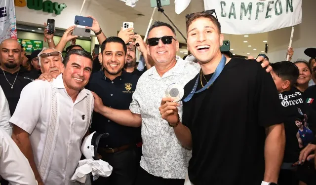 Celebra con orgullo la llegada de Marco Verde, Campeón Olímpico