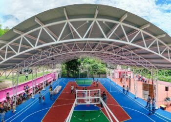 Las Lomas se beneficia con nuevas obras: domo, calle empedrada y más