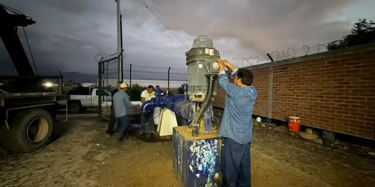 Más de 100 colonias de Vallarta recuperan presión de agua tras reparación de pozo