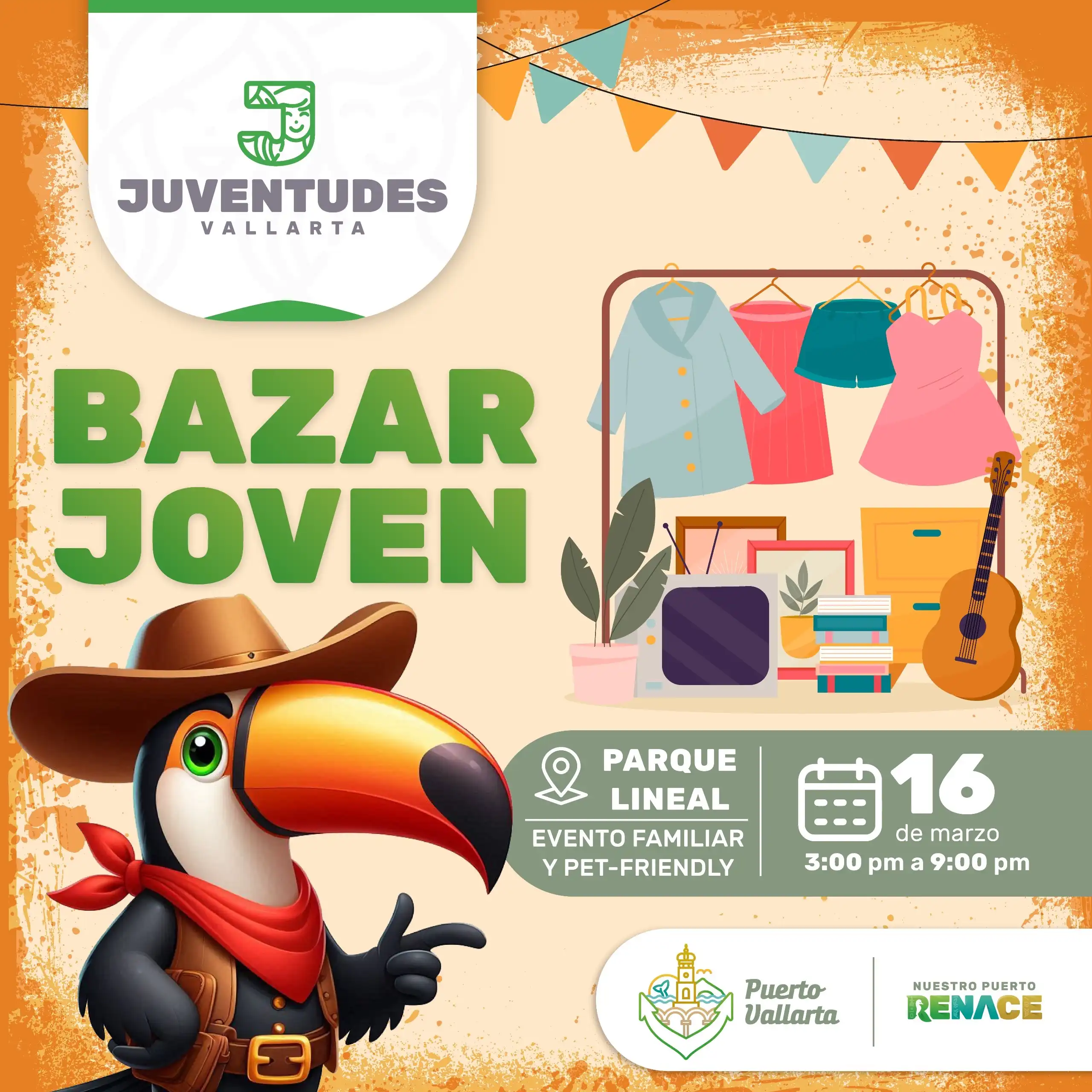 Bazar Joven Edición Vaquero llega al Parque Lineal 1 Bazar Joven